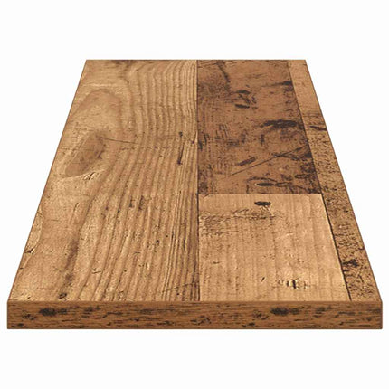 Boghylde Bræt 3 niveauer 4 stk. 80 x 20 x 1,5 cm Brun