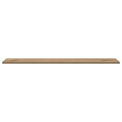 Boghylde Bræt 3 niveauer 4 pcs 100 x 20 x 1,5 cm Brun