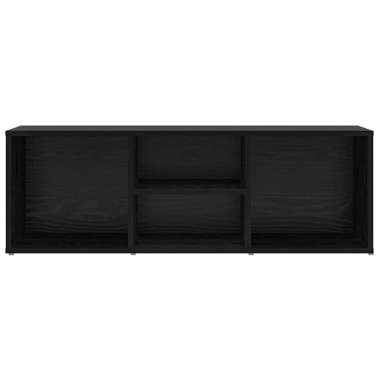 Sko bænk 102 x 35 x 35 cm Konstrueret træ Sort eg