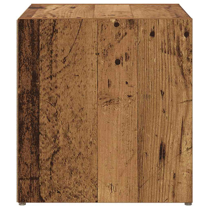 TV-møbelsæt 4 pcs Gammelt træ 37 x 35 x 37,5 cm Konstrueret træ