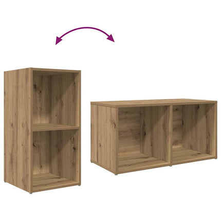 TV-møbelsæt 72 x 35 x 37 cm Brun Konstrueret træ