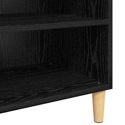 Sideboard Sort eg 57 x 35 x 89.5 cm Konstrueret træ