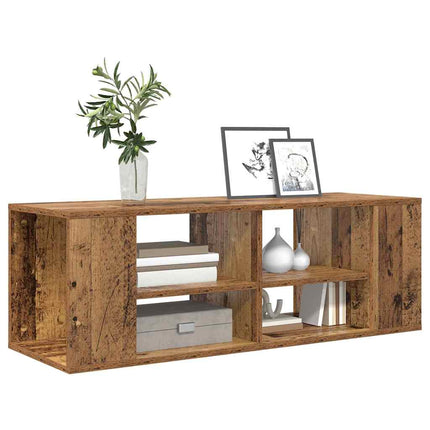 TV-møbelsæt Gammelt træ 102 x 35 x 35 cm Konstrueret træ