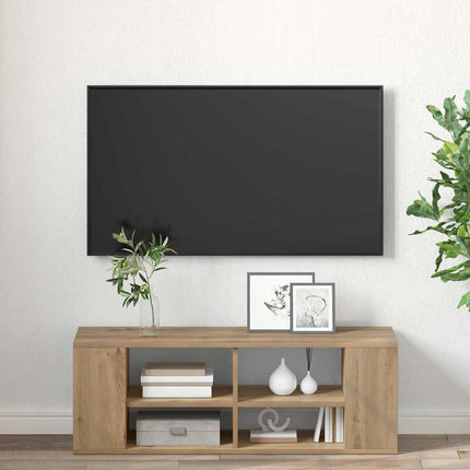 TV-møbelsæt 102 x 35 x 35 cm Artisan Egetræ Konstrueret træ