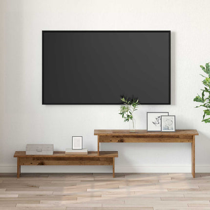 TV-møbelsæt 180,5 x 30 x 43 cm Gammelt træ Konstrueret træ