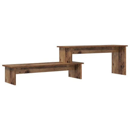 TV-møbelsæt 180,5 x 30 x 43 cm Gammelt træ Konstrueret træ