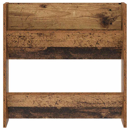 Sko skab 60 x 18 x 60 cm Konstrueret træ Gammelt træ