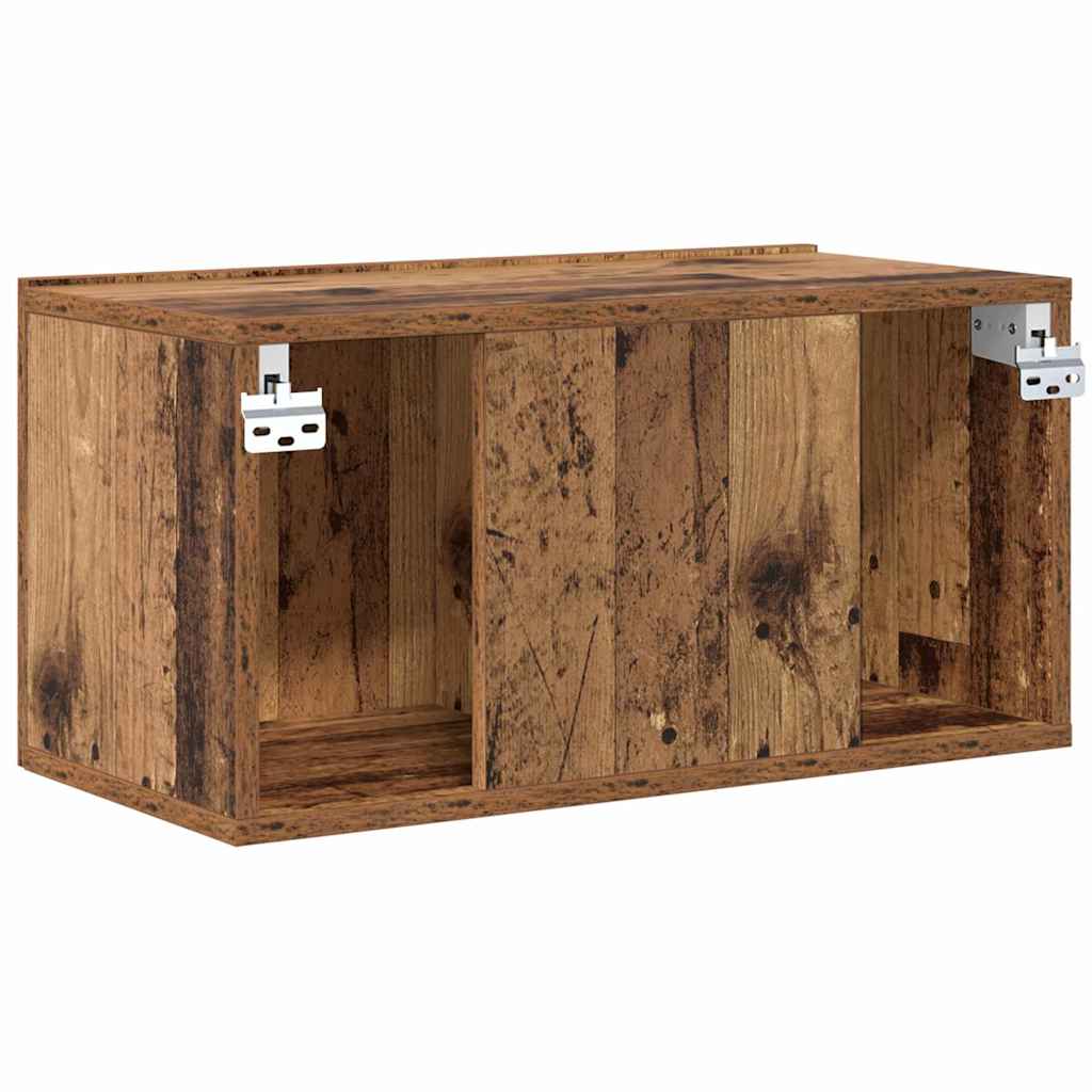 TV-møbelsæt 2 pcs Flerfarvet 60 x 30 x 30 cm Konstrueret træ
