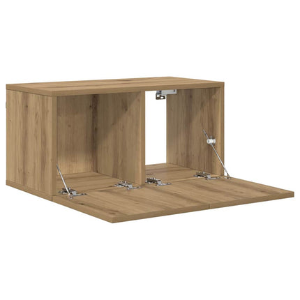 TV-møbelsæt 3 stk. Brun Konstrueret træ
