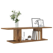 TV-møbelsæt Vægmonteret Brun 103 x 30 x 26,5 cm Konstrueret træ