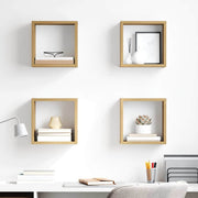 Væghylde med hylde Vægmonteret Artisan Egetræ Konstrueret træ