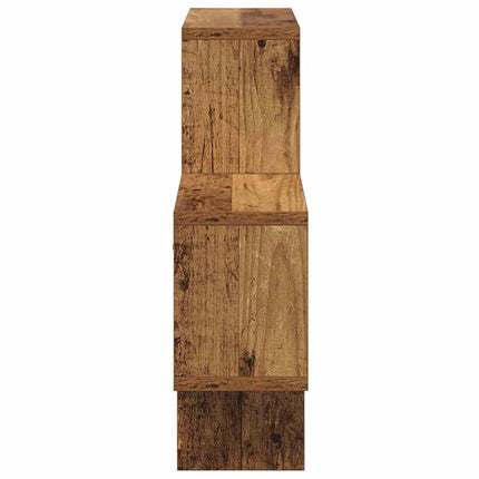Væghylde Vægmonteret Gammelt træ 82 x 15 x 51 cm