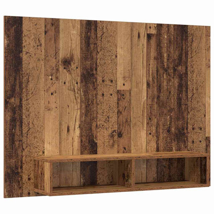 TV-møbelsæt 120 x 23,5 x 90 cm Gammelt træ Konstrueret træ