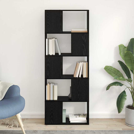 TV-møbelsæt 60 x 24 x 156 cm Sort Konstrueret træ