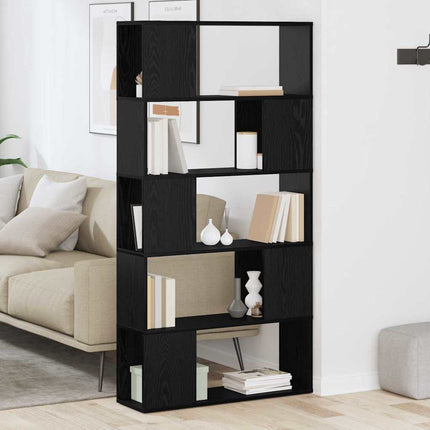 TV-møbelsæt 80 x 24 x 156 cm Sort Konstrueret træ