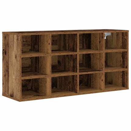 Sko skab 103 x 30 x 51 cm Konstrueret træ Gammelt træ