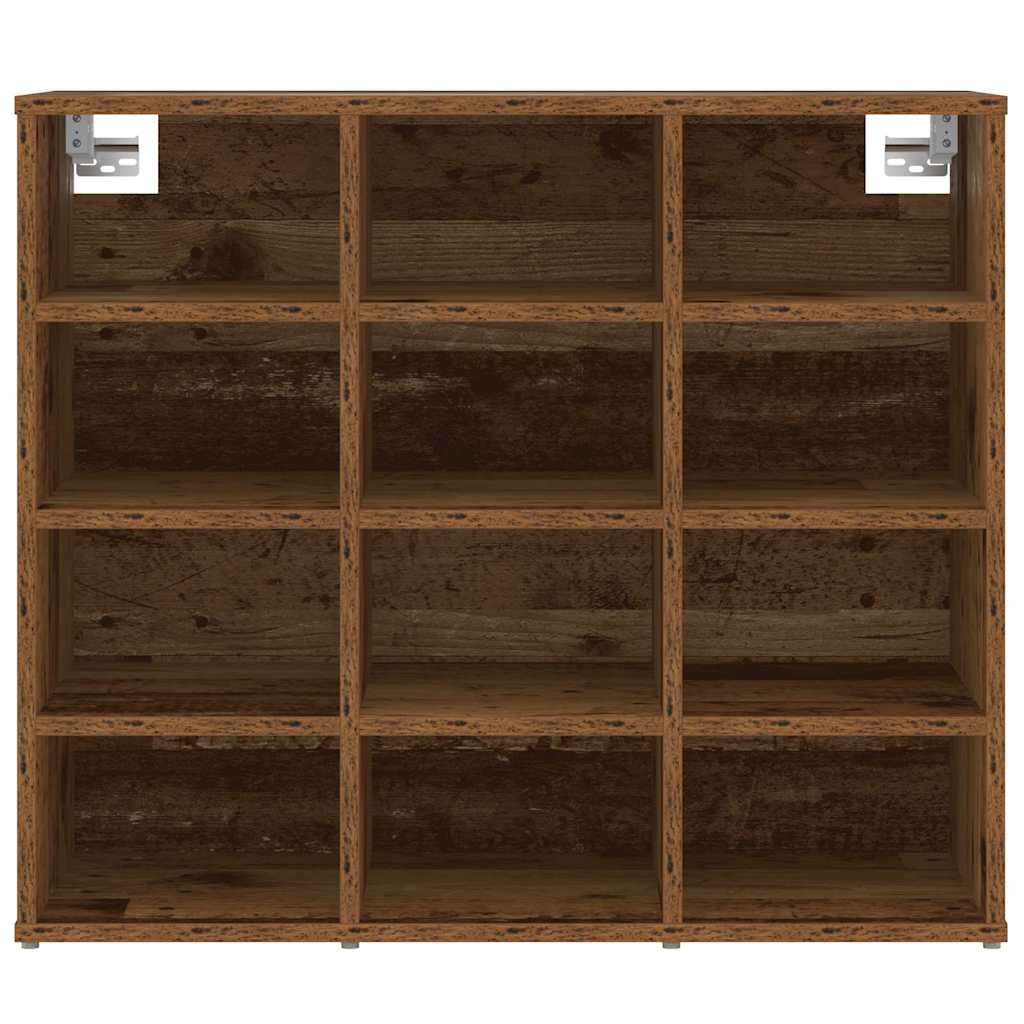 Sko skab Gammelt træ 77,5 x 30 x 67 cm Konstrueret træ