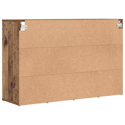 Sko skab 103 x 30 x 67 cm Konstrueret træ Gammelt træ