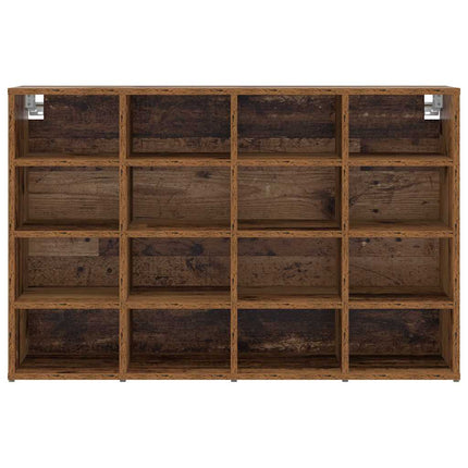 Sko skab 103 x 30 x 67 cm Konstrueret træ Gammelt træ
