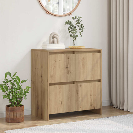 Sideboard Artisan Egetræ 70 x 41 x 75 cm Konstrueret træ