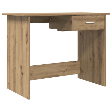 Bord Artisan Egetræ Konstrueret træ 100 x 50 x 76 cm