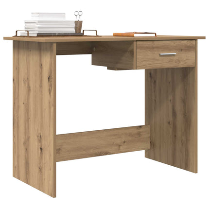 Bord Artisan Egetræ Konstrueret træ 100 x 50 x 76 cm