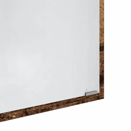 Spejl Gammelt træ 90 x 8,5 x 37 cm Konstrueret træ