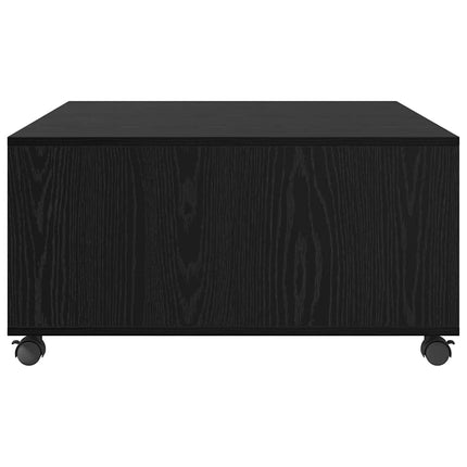 Sofabord Sort eg 75 x 75 x 38 cm Konstrueret træ