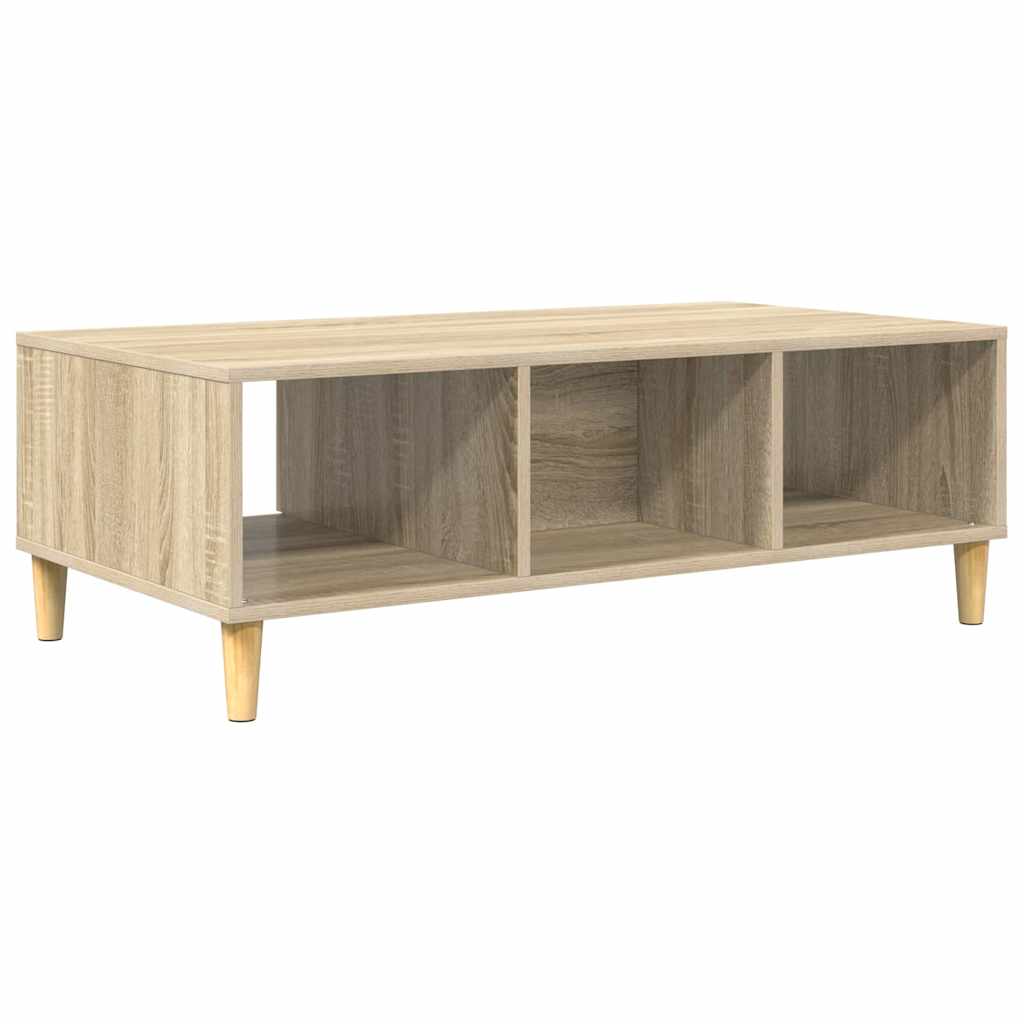 Sofabord Sonoma-eg 103.5 x 60 x 35 cm Konstrueret træ
