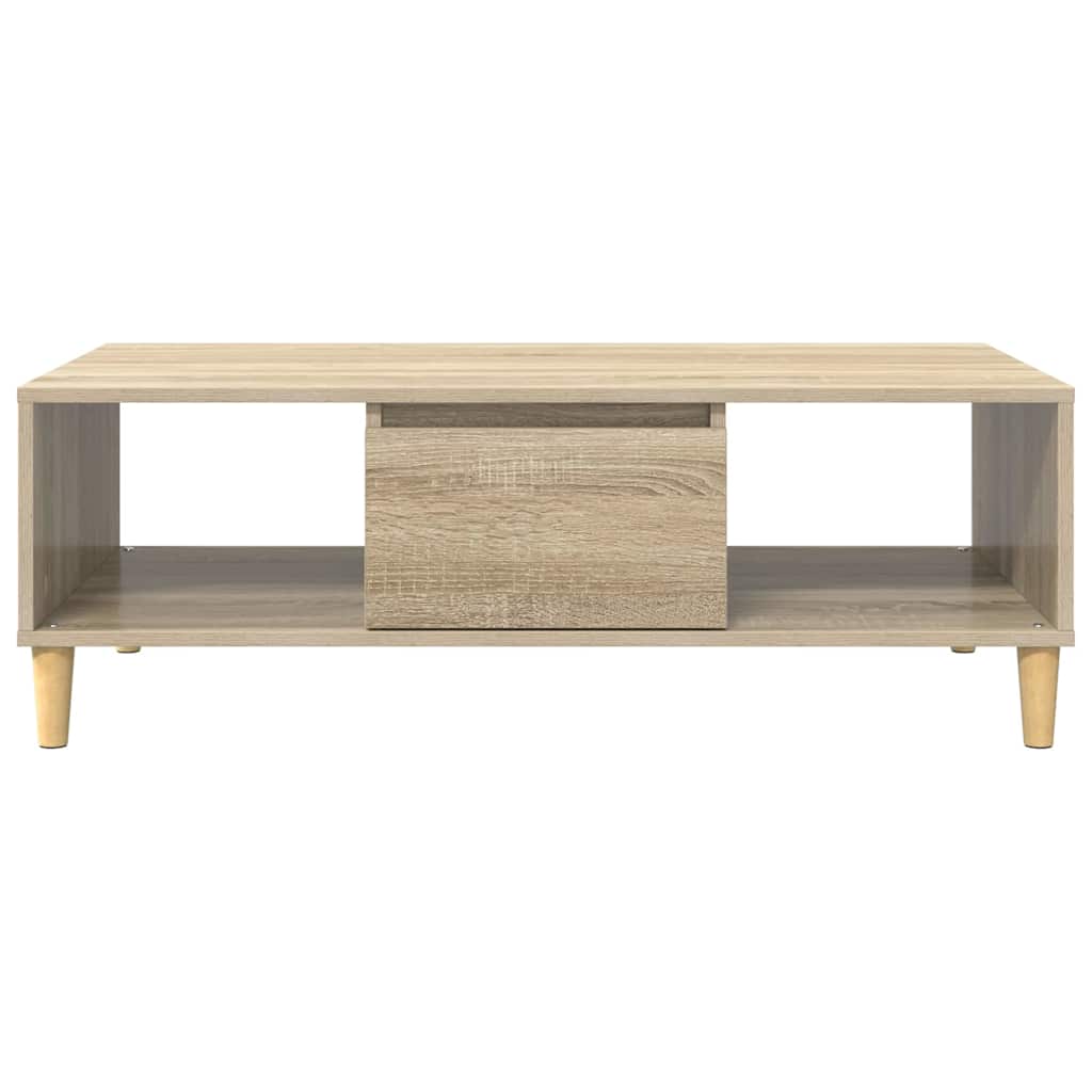Sofabord Sonoma-eg 103.5 x 60 x 35 cm Konstrueret træ