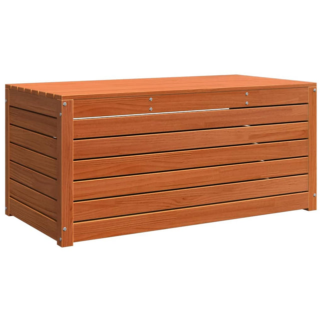 Opbevaringskasse Voks brun 101 x 50,5 x 46,5 cm Konstrueret træ