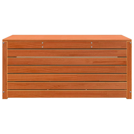Opbevaringskasse Konstrueret træ 101 x 50,5 x 46,5 cm Voks brun