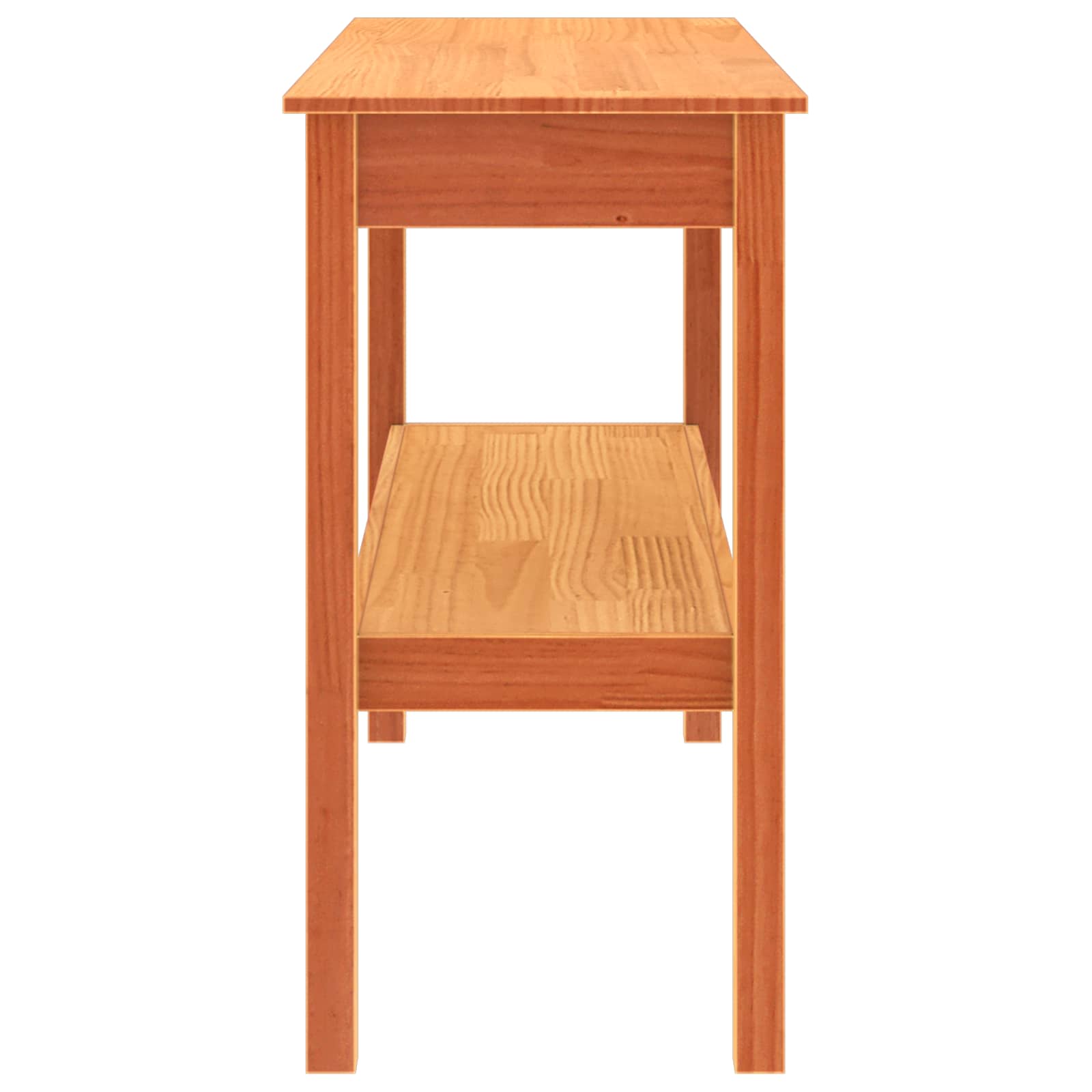 Konsolbord Gyldenbrun 110 x 40 x 75 cm Massivt fyrretræ