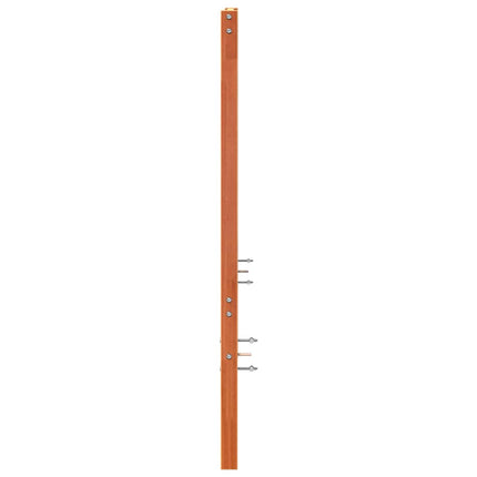 Senge Hovedgærde Voks brun 105,5 x 4 x 104 cm Massiv fyrretræ