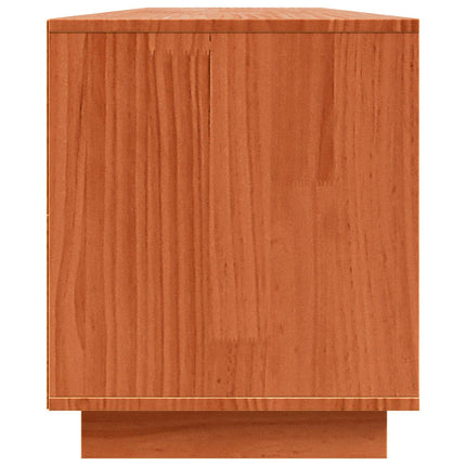 TV-skab Brun 156 x 37 x 45 cm Konstrueret træ