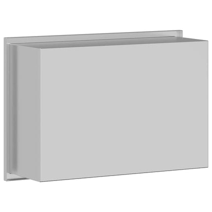 Bruse Niche Sølv 30 x 20 x 9,5 cm Rustfrit stål