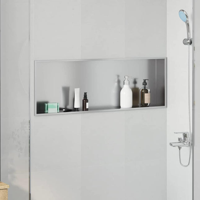 Bruse Niche Sølv 90 x 30 x 9,5 cm Rustfrit stål