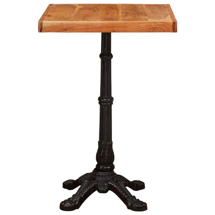 Bistrobord Brun 50 x 50 x 76 cm Massivt Akacietræ