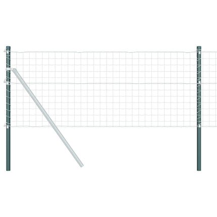 Hegnspæl 2 pcs Grøn 90 cm Pulverlakeret Stål