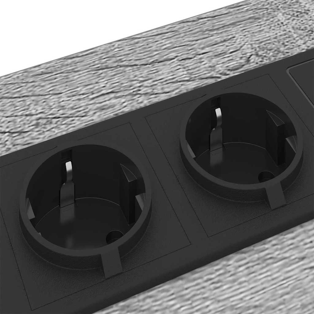 Sengebord Grå sonoma-eg 30 x 48 x 61 cm Konstrueret træ