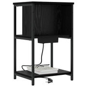 Natskab Sort eg 38 x 31 x 61 cm Konstrueret træ