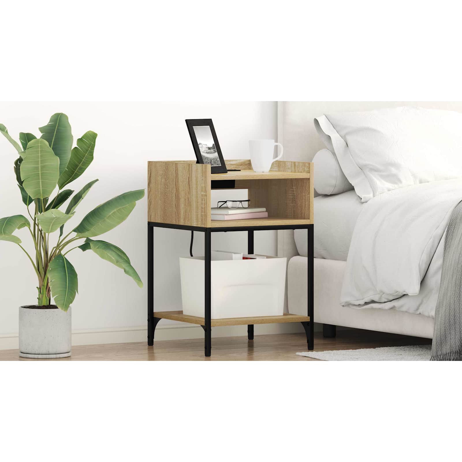 Natskab 2 pcs Sonoma eg 40 x 40 x 61 cm Konstrueret træ