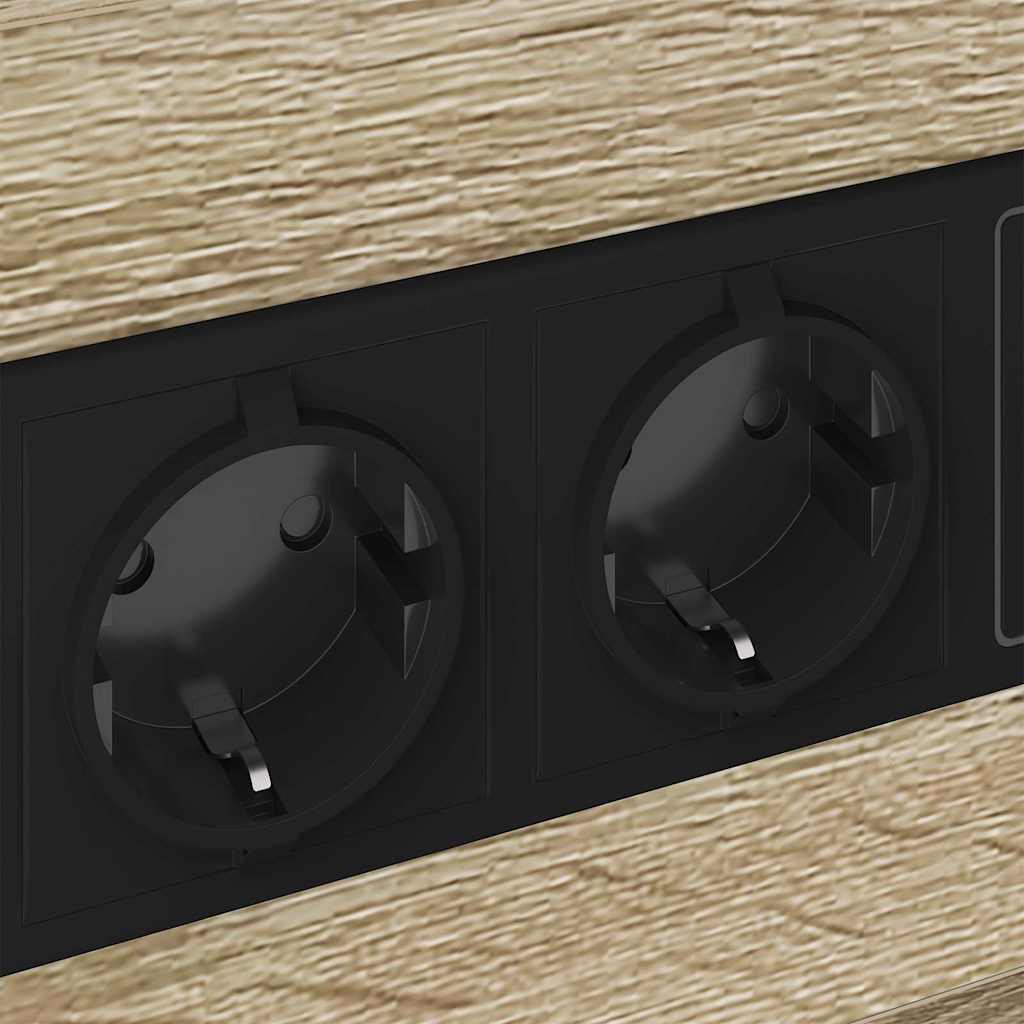 Natskab med skuffe Sonoma eg 40 x 31 x 60 cm Konstrueret træ