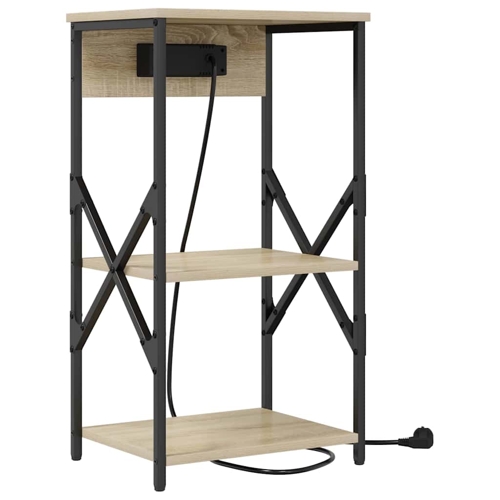 Natskab med hylde Sonoma eg 41 x 31 x 76 cm Konstrueret træ