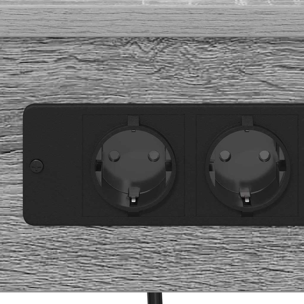 Natskab med hylde Grå Sonoma 41 x 31 x 76 cm Konstrueret træ