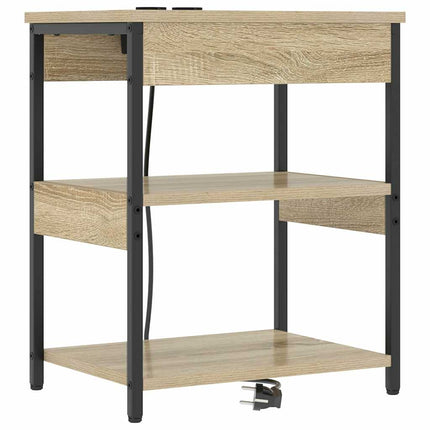 Natskab 2 stk. Sonoma eg 41 x 31 x 51 cm Konstrueret træ