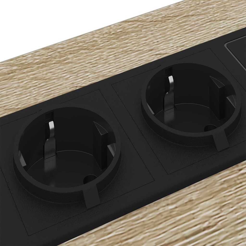 Natskab 2 pcs Sonoma eg 40 x 31 x 60 cm Konstrueret træ