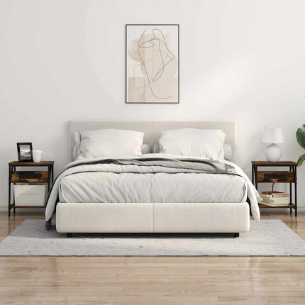Natskab 2 stk. Røget eg 38 x 30 x 48 cm Konstrueret træ