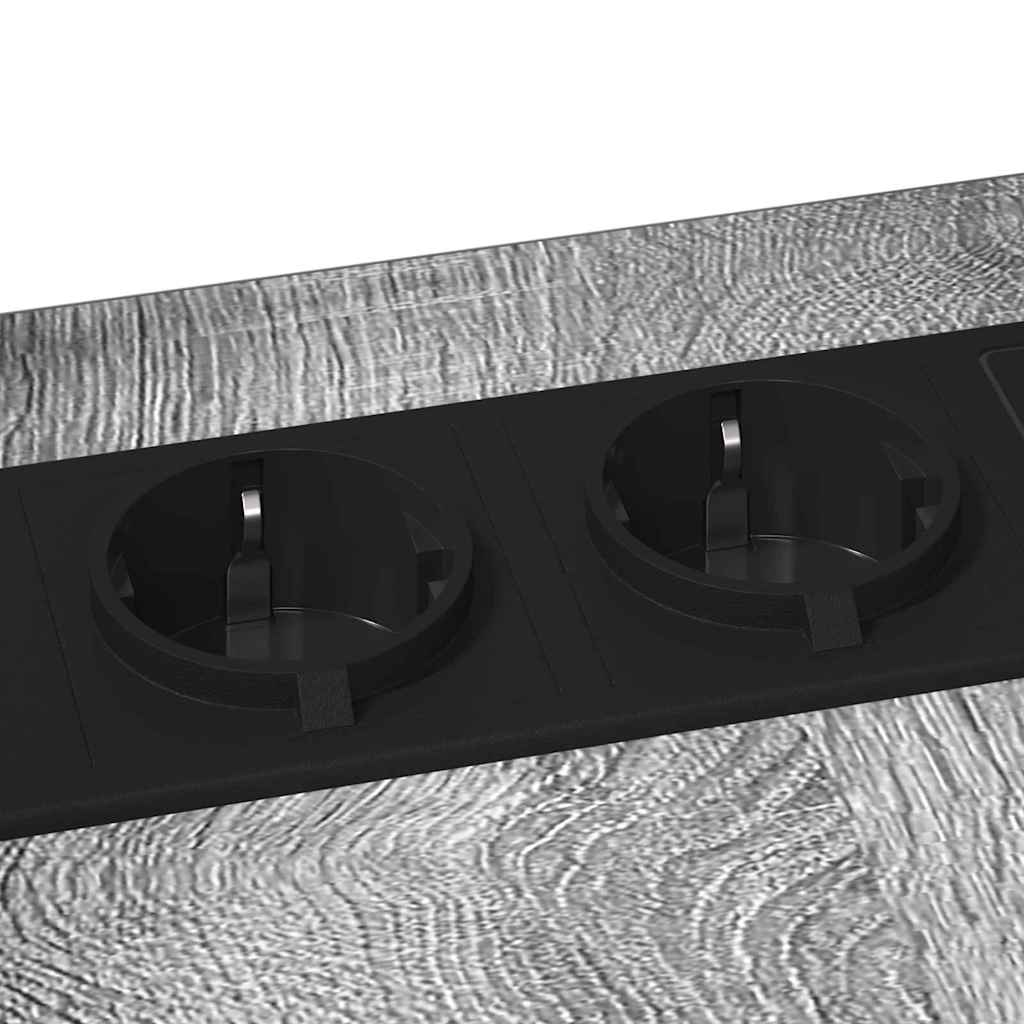 Sengebord Grå sonoma-eg 41.5 x 26 x 60.5 cm Konstrueret træ