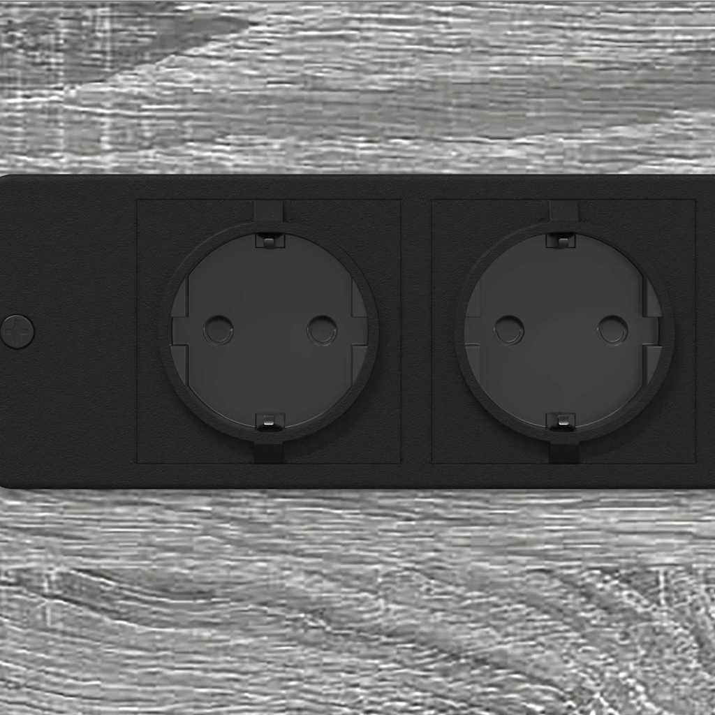 Natskab Grå sonoma-eg 41.5 x 26 x 60.5 cm Konstrueret træ